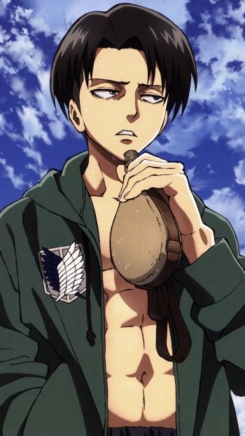 Levi Ackerman Anime Attack on Titan Phone Wallpaper