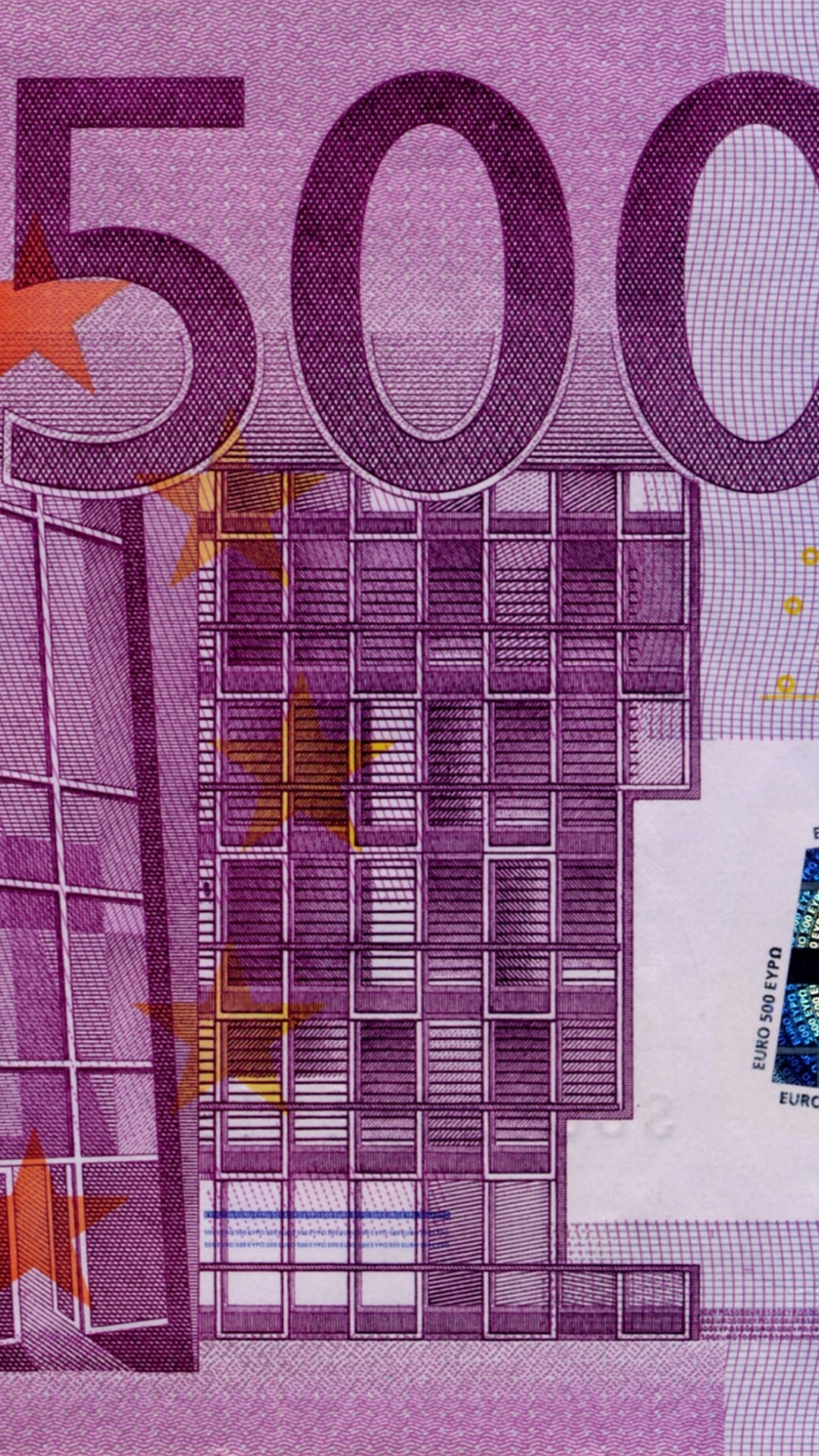 Premium Photo | 500 euro banknotes background