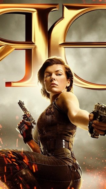 Alice (Resident Evil) Milla Jovovich Resident Evil movie Resident Evil: The Final Chapter Phone Wallpaper