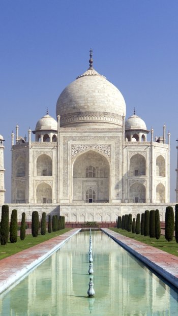 dome park India monument man made Taj Mahal Phone Wallpaper