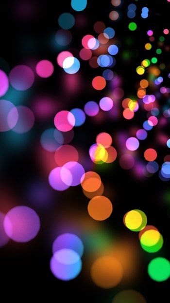 dots colorful Abstract colors Phone Wallpaper