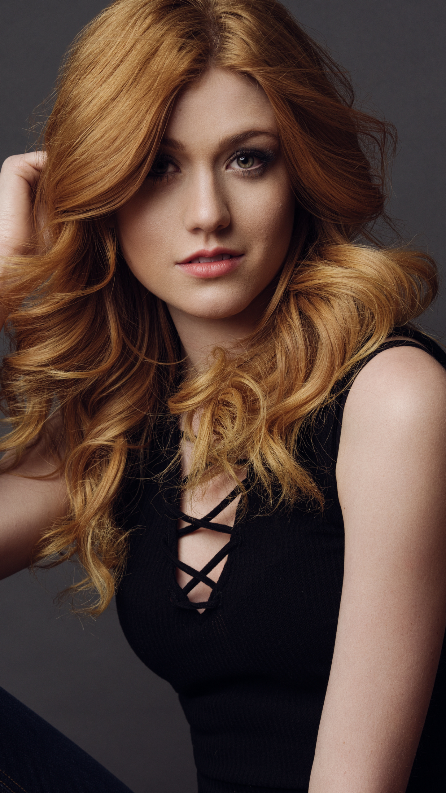 Download Red Hair Model Actress Celebrity Katherine McNamara Phone ...