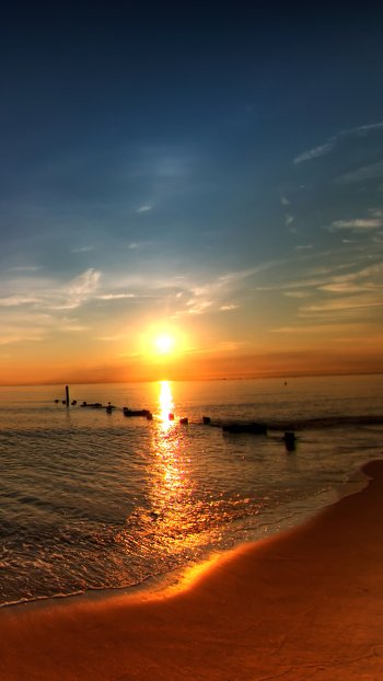  Pier at Sunset by Matthew Sullivan
