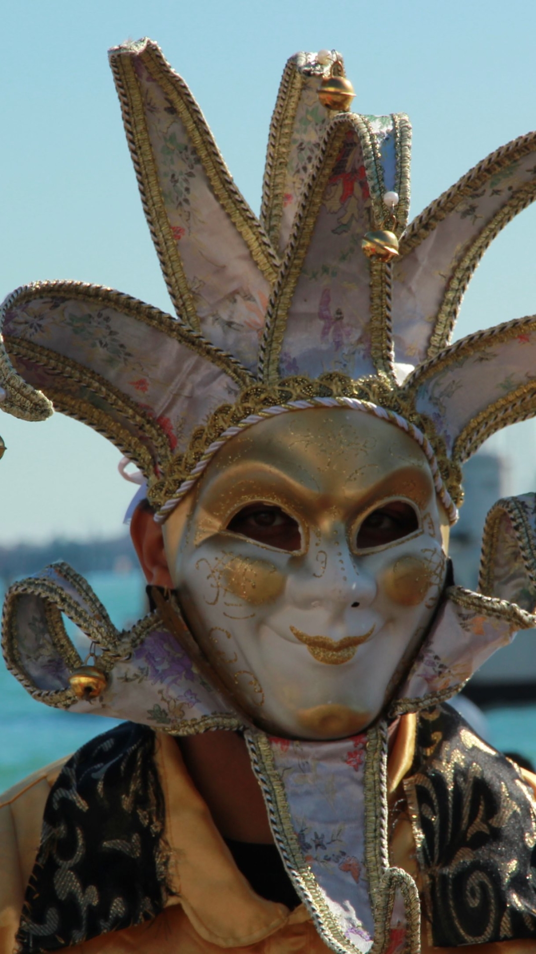 Masks at Venice Carnival by Vasile Pralea