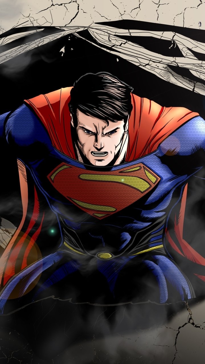 Download Comic Superman Phone Wallpaper