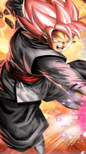  SSR Black and SSGSS Goku Official Trading Card Artworks