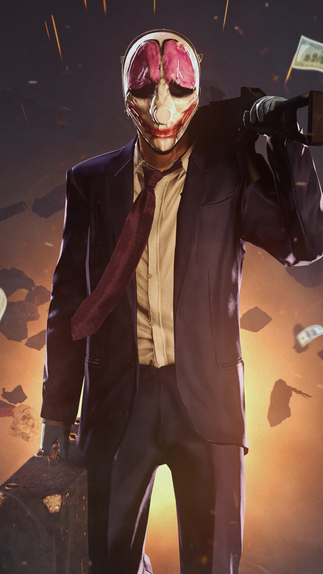 Payday 2 Phone Wallpaper