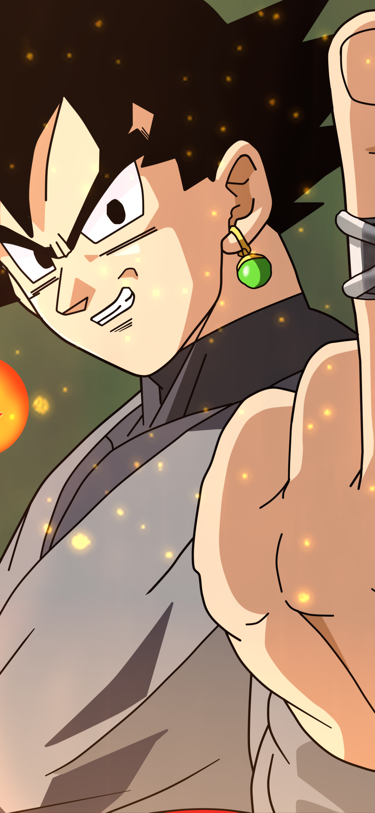 Download Black Goku Anime Dragon Ball Super Phone Wallpaper