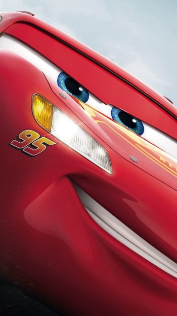 Lightning McQueen movie Cars 3 Phone Wallpaper