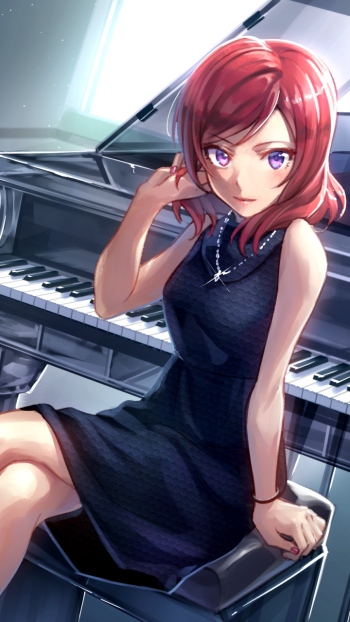Maki Nishikino Anime Love Live! Phone Wallpaper