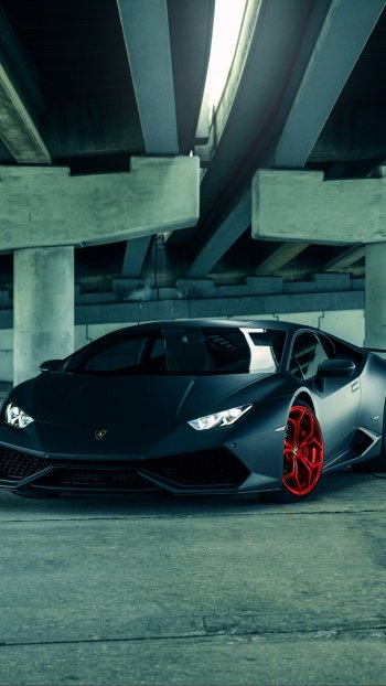 supercar vehicle car silver car Lamborghini Lamborghini Huracan Phone Wallpaper