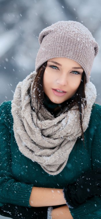 woman Angelina Petrova Phone Wallpaper