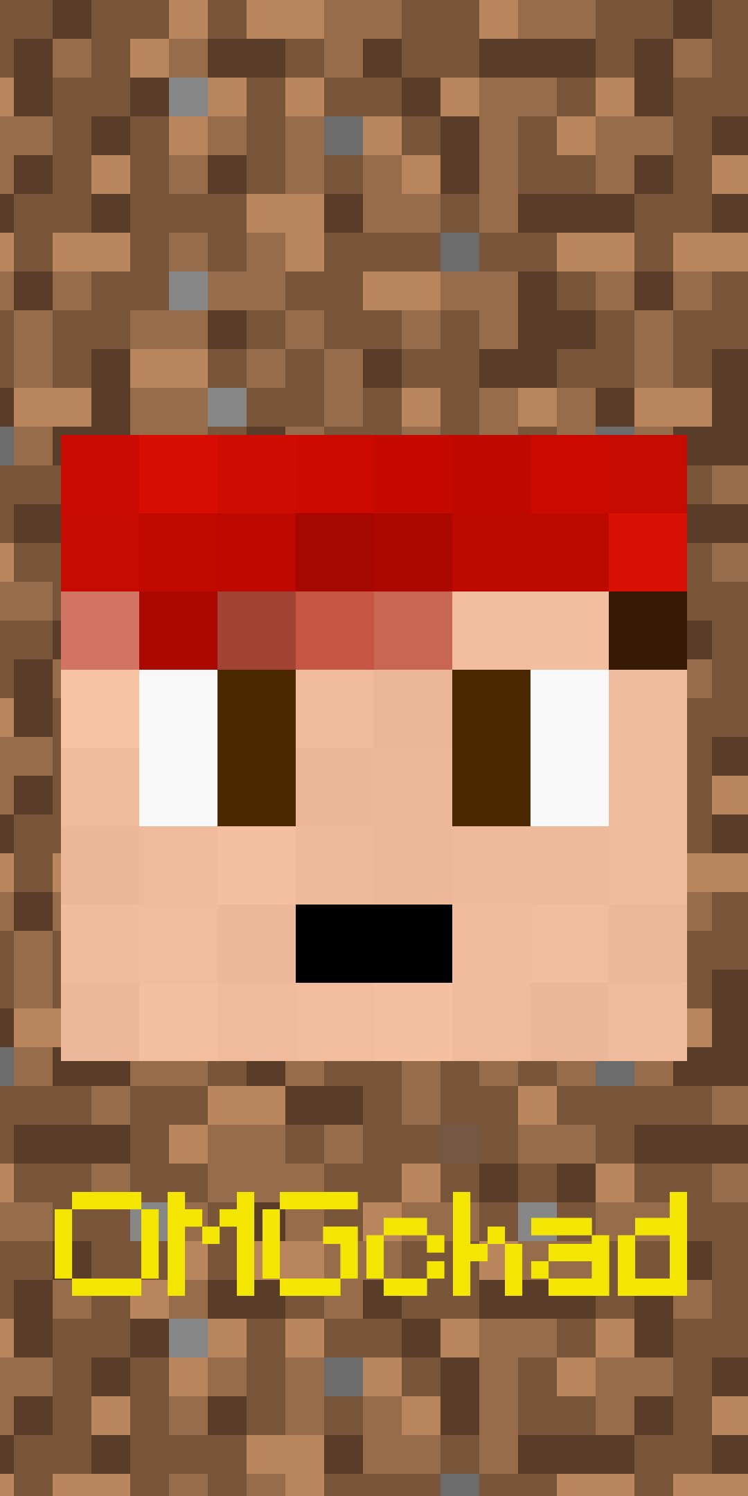 Download OMGchad Video Game Minecraft Phone Wallpaper