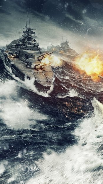 video game World of Warships Phone Wallpaper