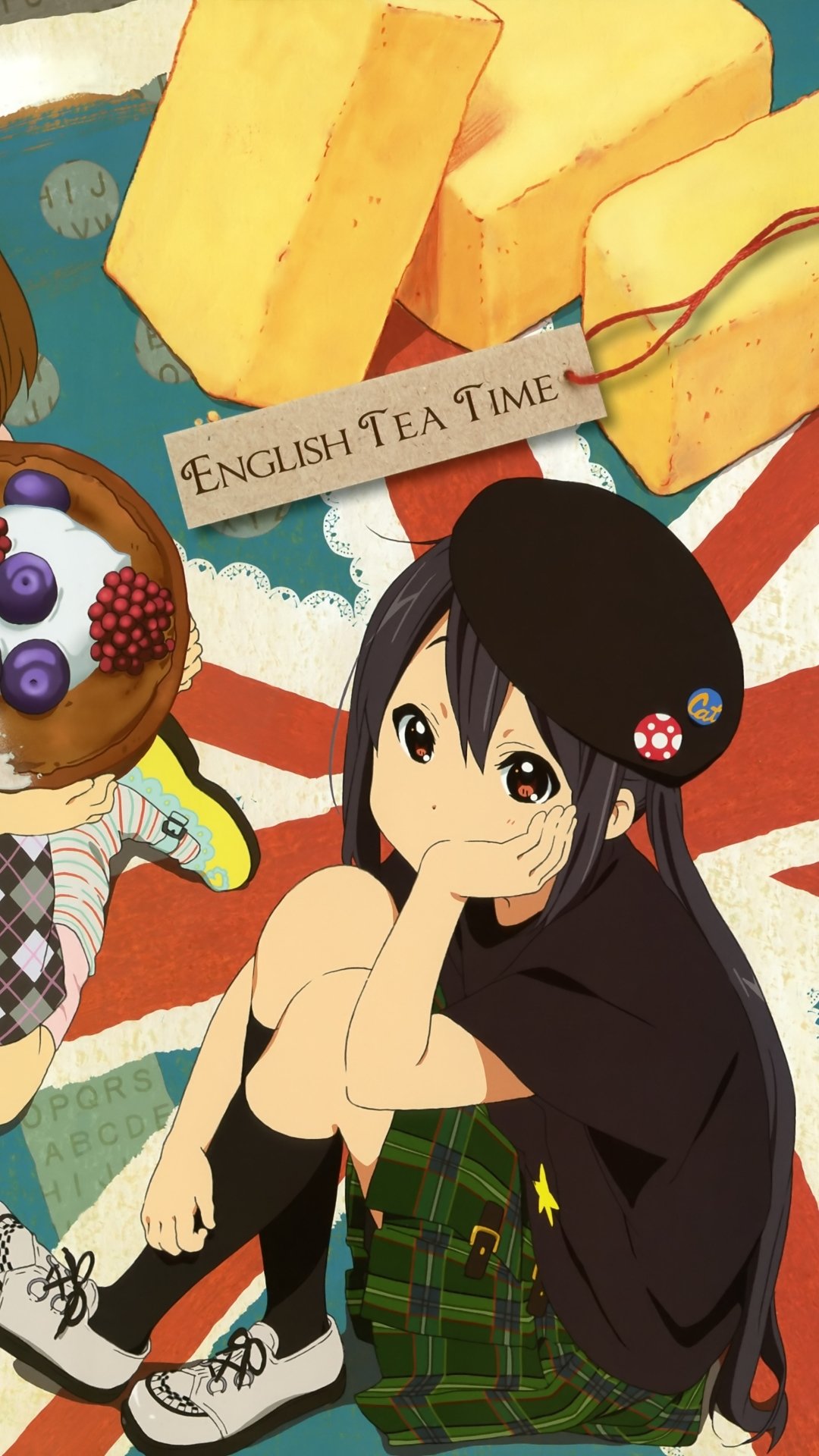 Download Yui Hirasawa Azusa Nakano Anime K-ON! Phone Wallpaper