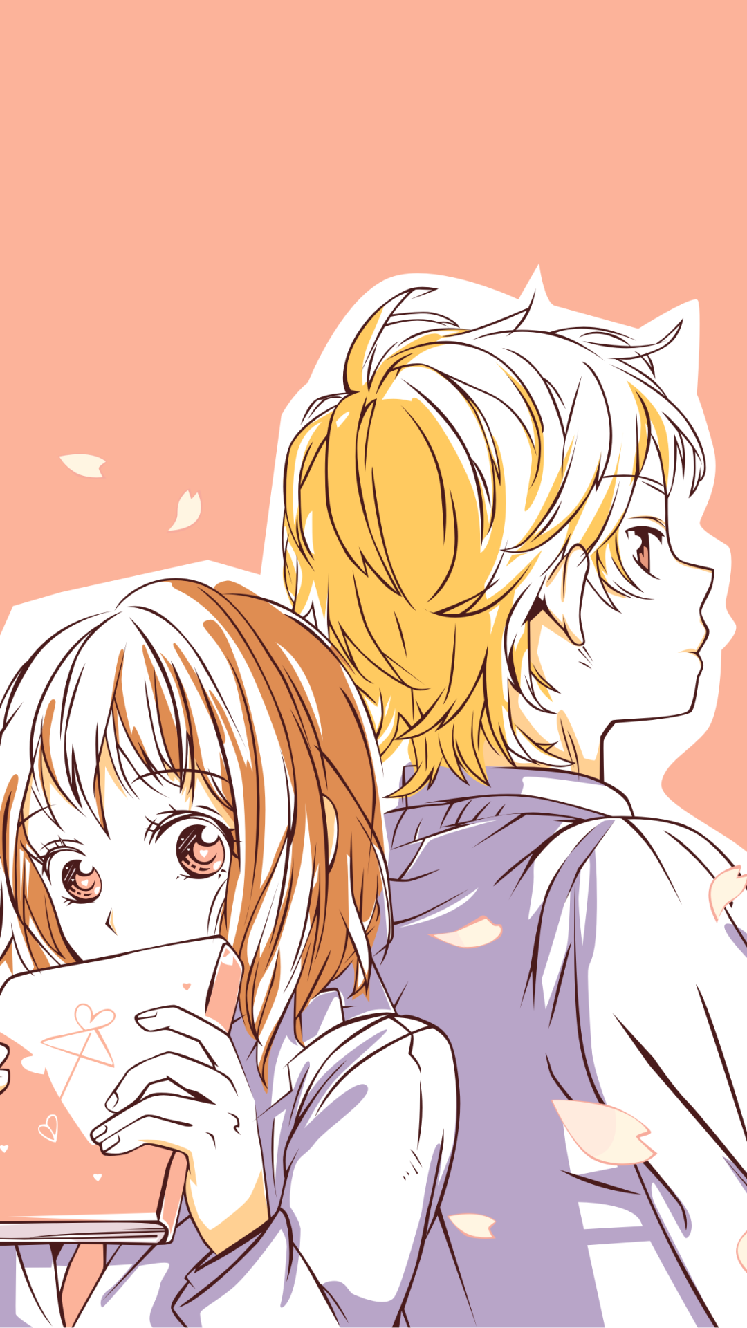 Download Miou Aida Haruki Serizawa Anime Itsudatte Bokura No Koi Wa 10 Centi Datta. Phone Wallpaper
