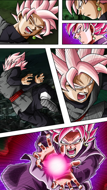 Super Saiyan Rosé Black Goku Anime Dragon Ball Super Phone Wallpaper
