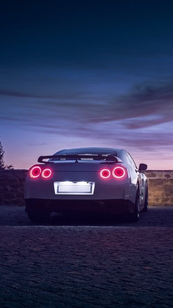vehicle Nissan GT-R Phone Wallpaper