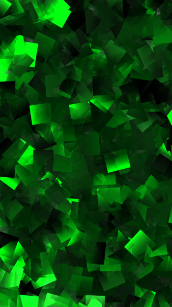  Green Square Pattern by Roberto
