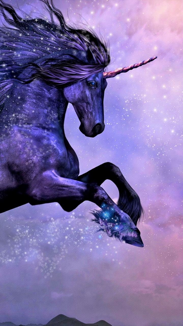 Fantasy Unicorn Phone Wallpaper