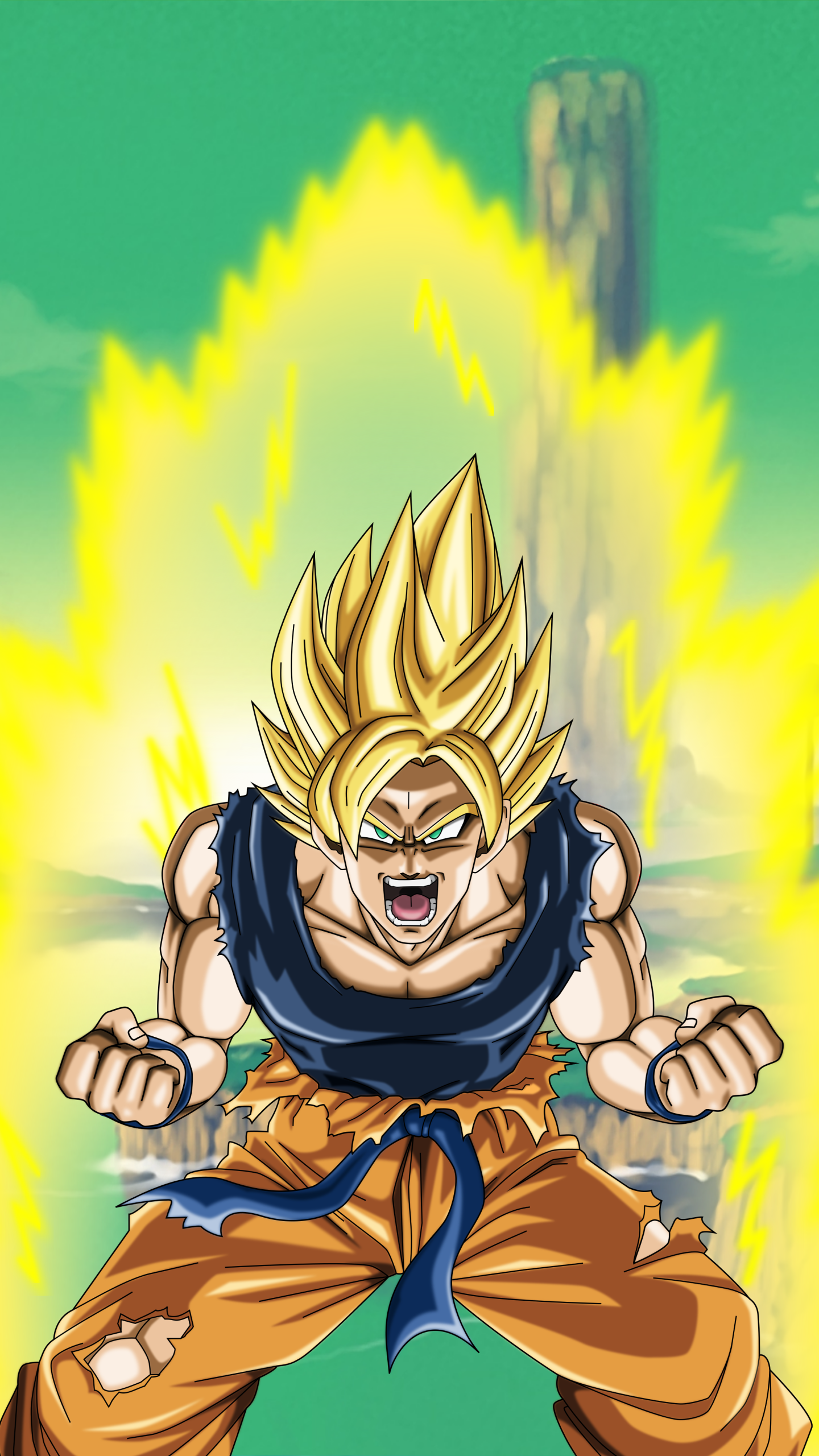 Super Saiyan Goku by Natka505