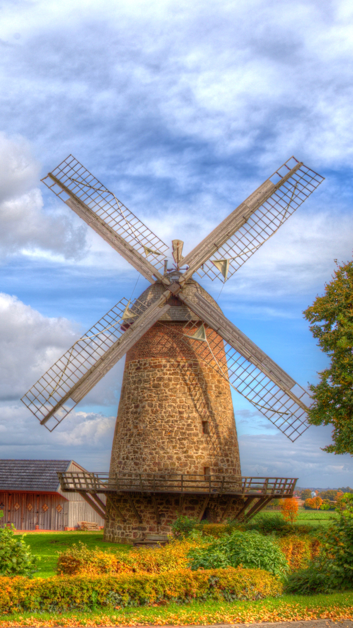 Windmill Phone Wallpaper