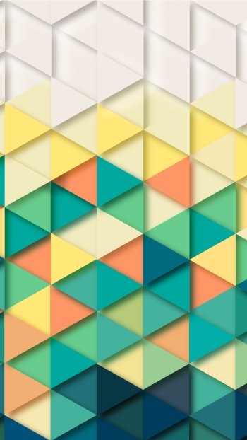 pattern colors Abstract geometry Phone Wallpaper