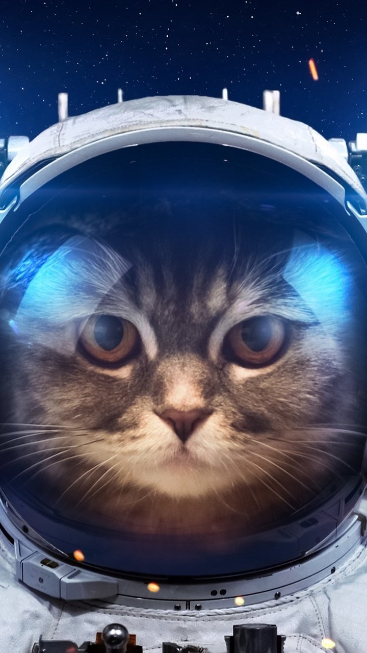 Download Funny Humor Animal Cat Phone Wallpaper