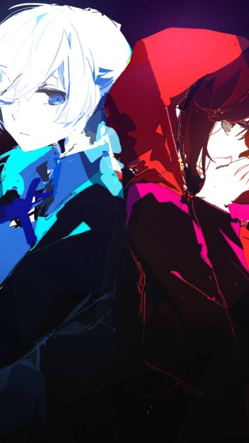 Weiss Schnee Ruby Rose (RWBY) Anime RWBY Phone Wallpaper