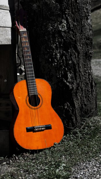 music guitar Phone Wallpaper