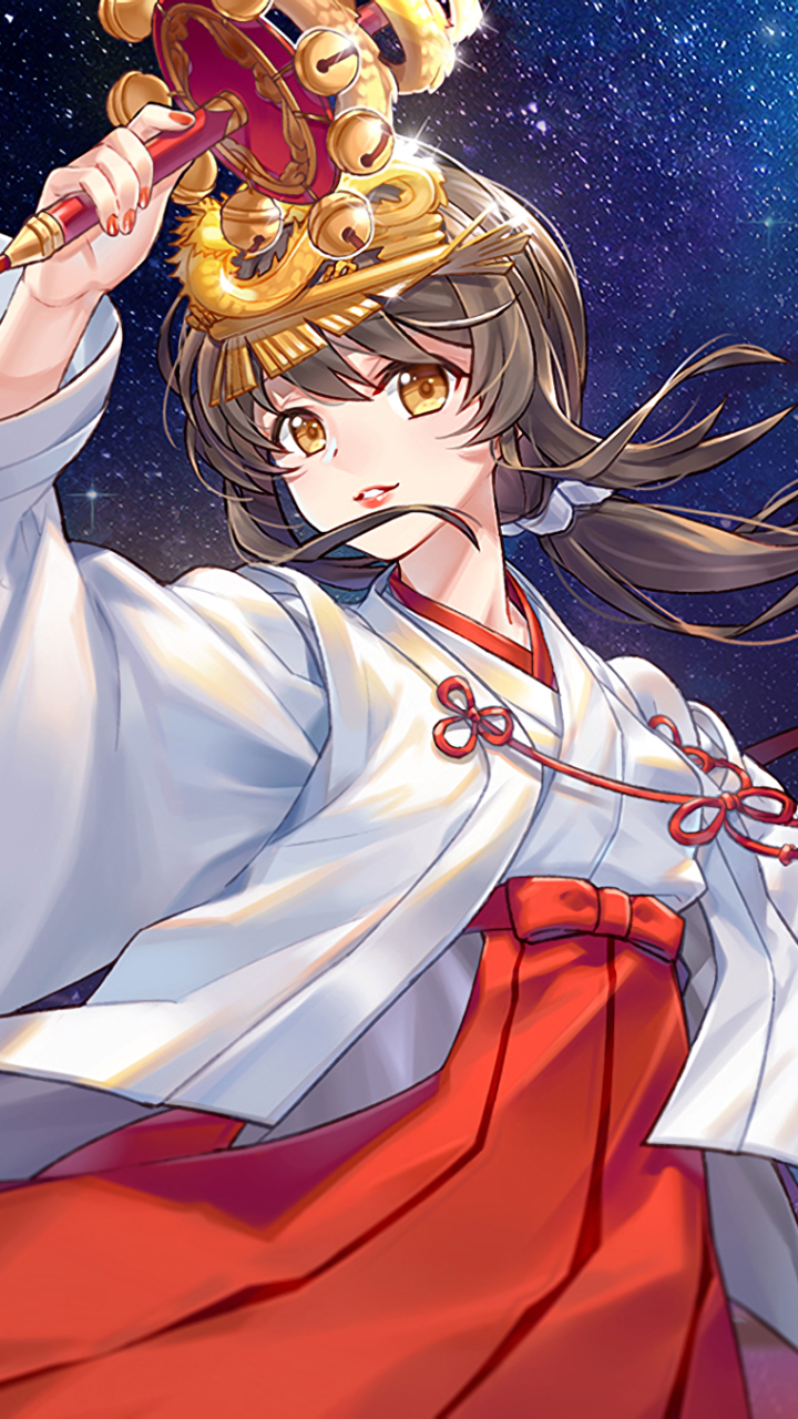 Download Your Name. Mitsuha Miyamizu Anime Phone Wallpaper