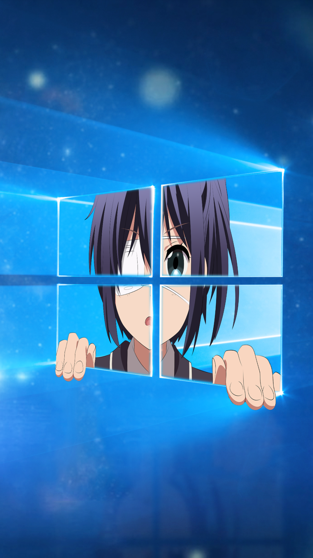 Download Windows Rikka Takanashi Windows 10 Love Chunibyo & Other Delusions Anime Phone Wallpaper