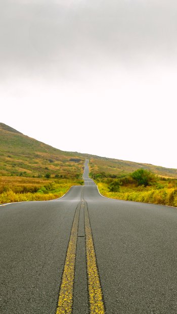 man made road Phone Wallpaper