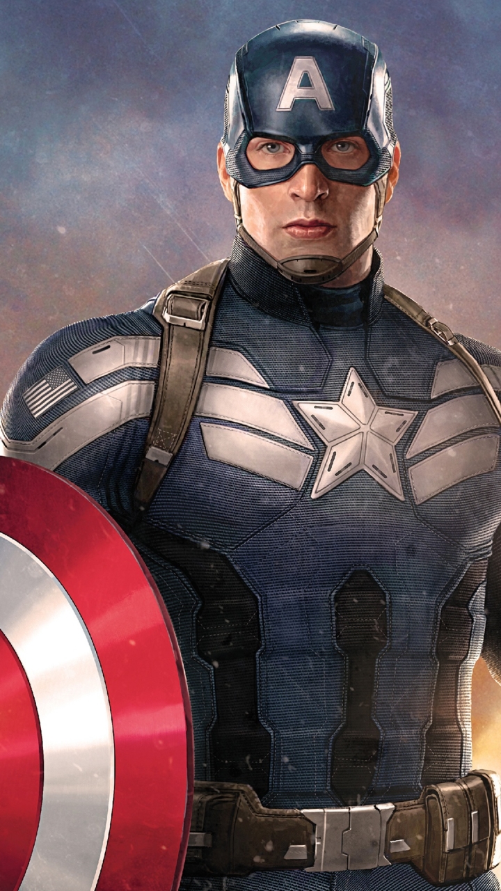 Captain America: The First Avenger Phone Wallpaper by Ryan Meinerding