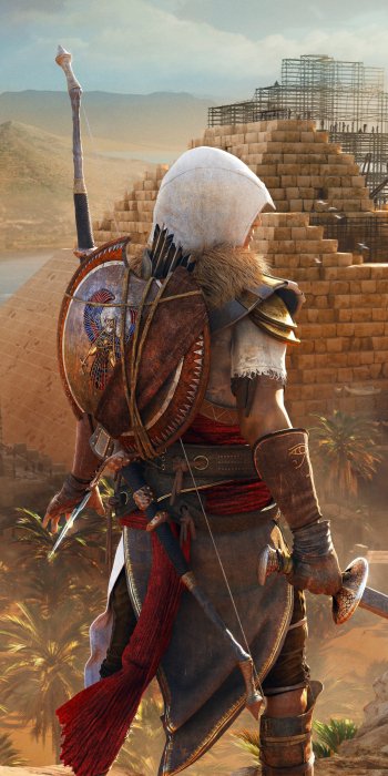 video game Assassin's Creed Origins Phone Wallpaper