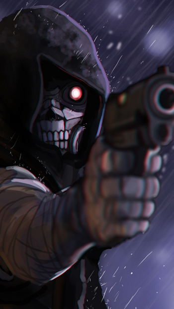 Death Gun (Sword Art Online) Anime Sword Art Online II Phone Wallpaper