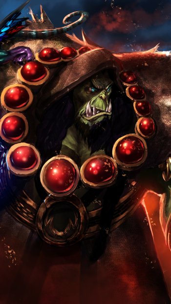 Thrall (World Of Warcraft) video game Heroes of the Storm Phone Wallpaper
