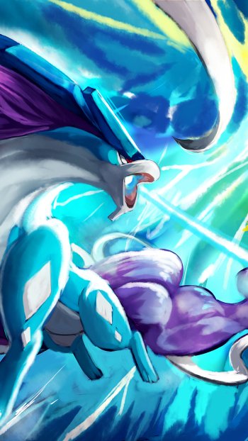  Pikachu VS Suicune by Sa-Dui
