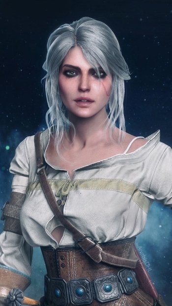 Ciri (The Witcher) video game The Witcher 3: Wild Hunt Phone Wallpaper