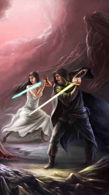  Warrior Witches by Istvan Danyi