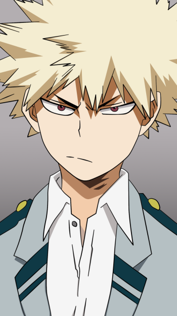 Katsuki Bakugou Anime My Hero Academia Phone Wallpaper