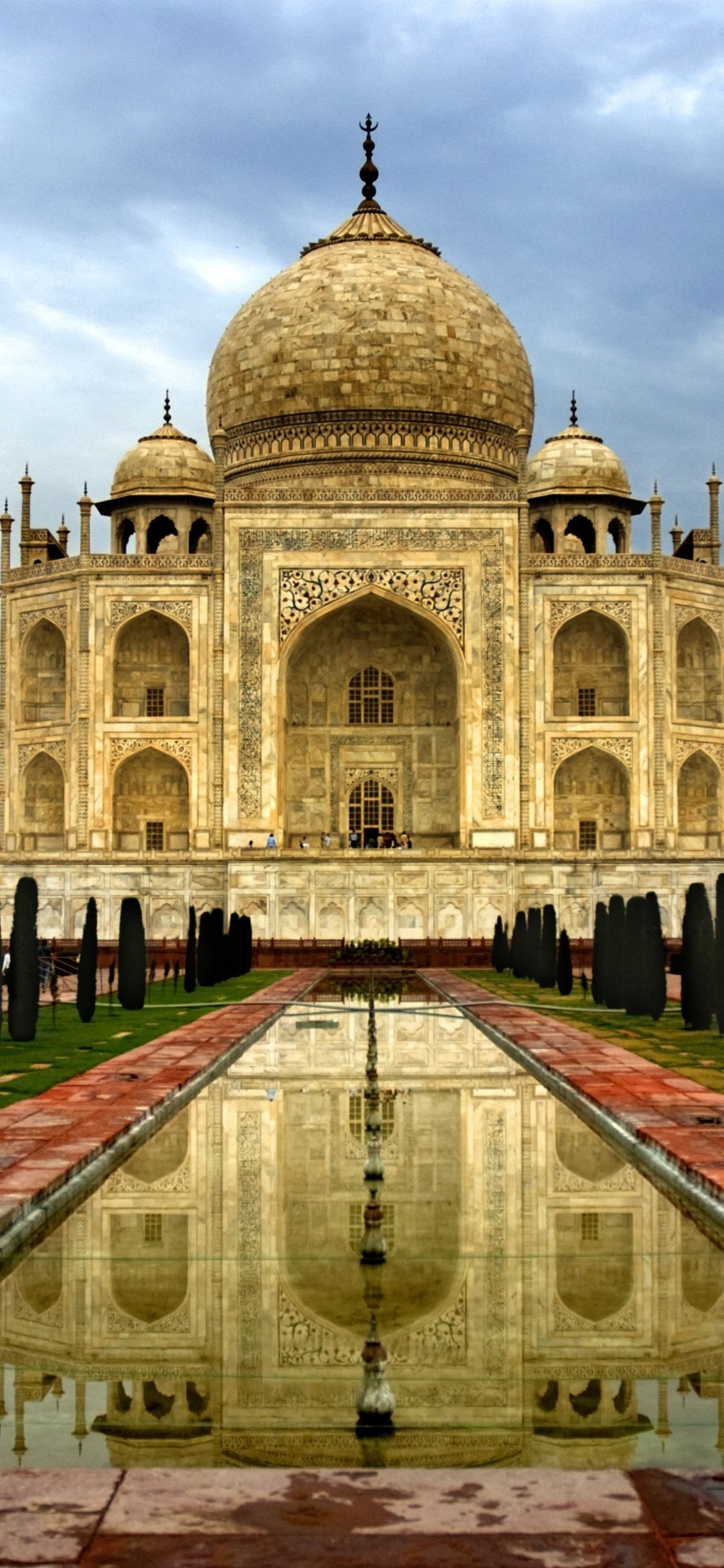Download India Architecture Man Made Taj Mahal Phone Wallpaper