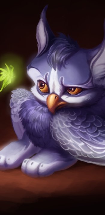 creature fantasy griffin Phone Wallpaper