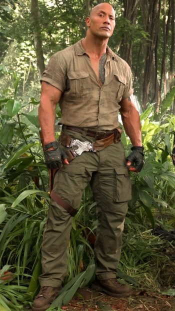 Dwayne Johnson movie Jumanji: Welcome to the Jungle Phone Wallpaper