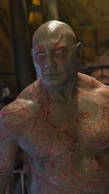 Dave Bautista Drax The Destroyer movie Guardians of the Galaxy Vol. 2 Phone Wallpaper