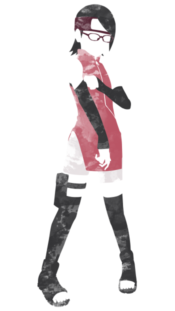 Sarada Uchiha Anime Boruto Phone Wallpaper