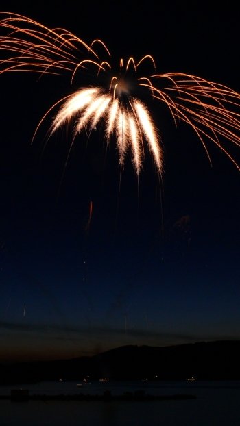 sky light night photography fireworks Phone Wallpaper
