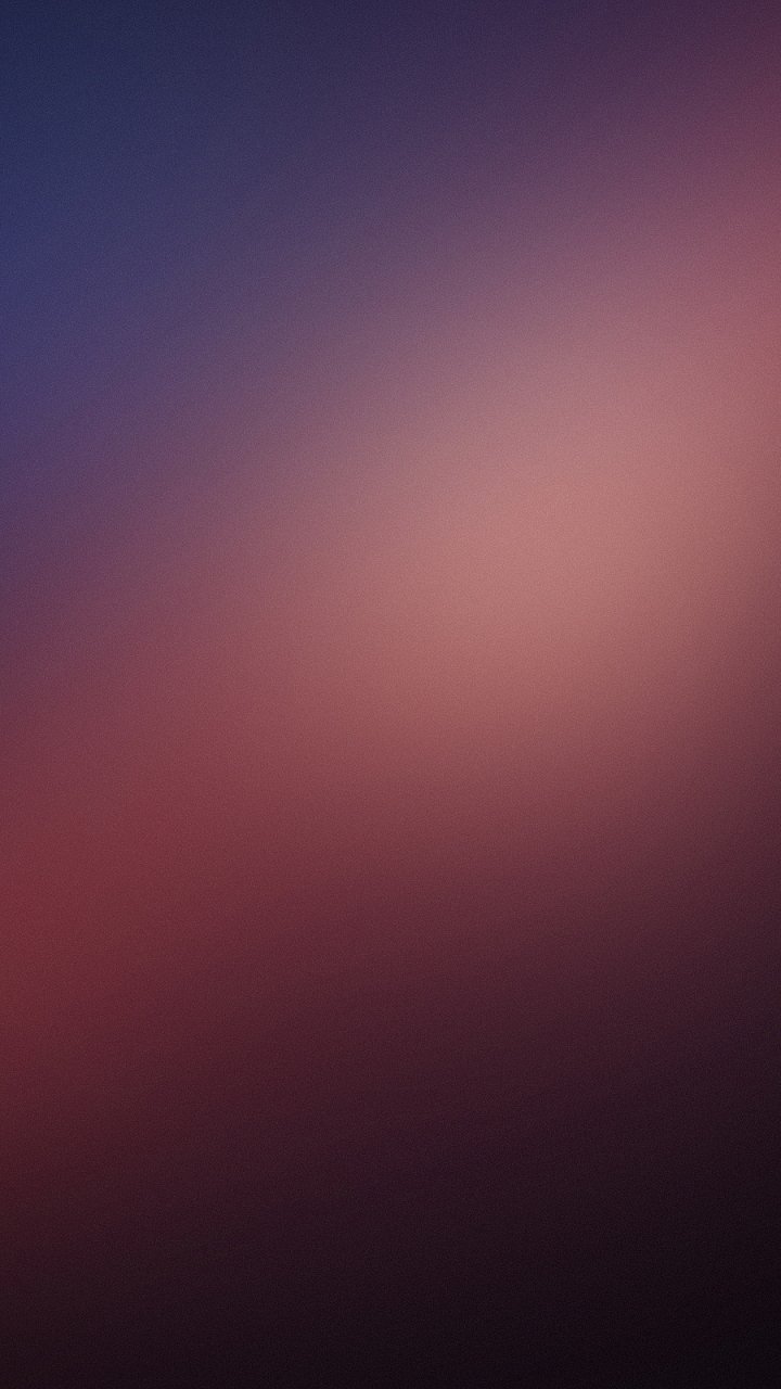 Abstract blurred phone wallpaper: soft vertical gradient from deep purple to warm rose with a gentle glowing center.