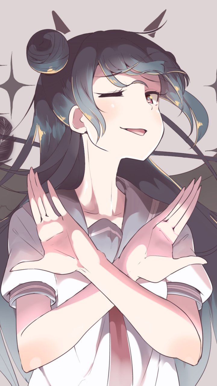 Download Yoshiko Tsushima Anime Love Live! Sunshine!! Phone Wallpaper
