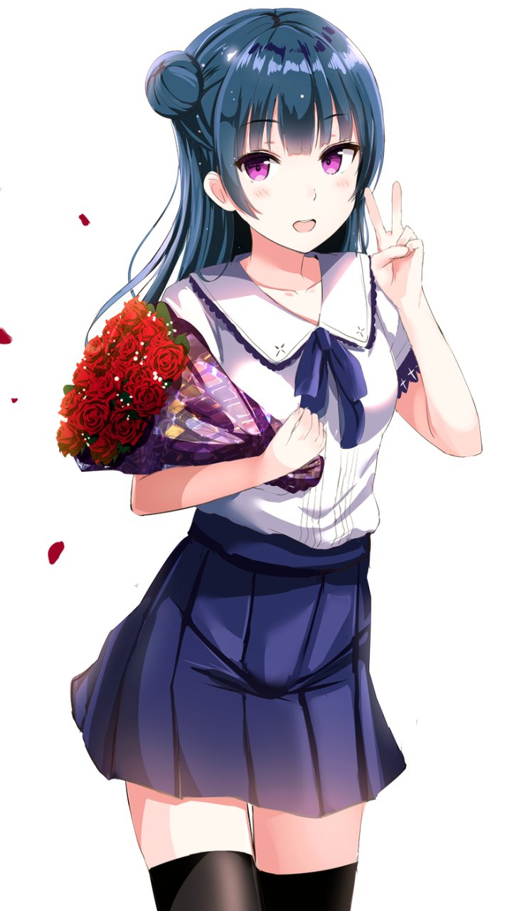Download Yoshiko Tsushima Anime Love Live! Sunshine!! Phone Wallpaper